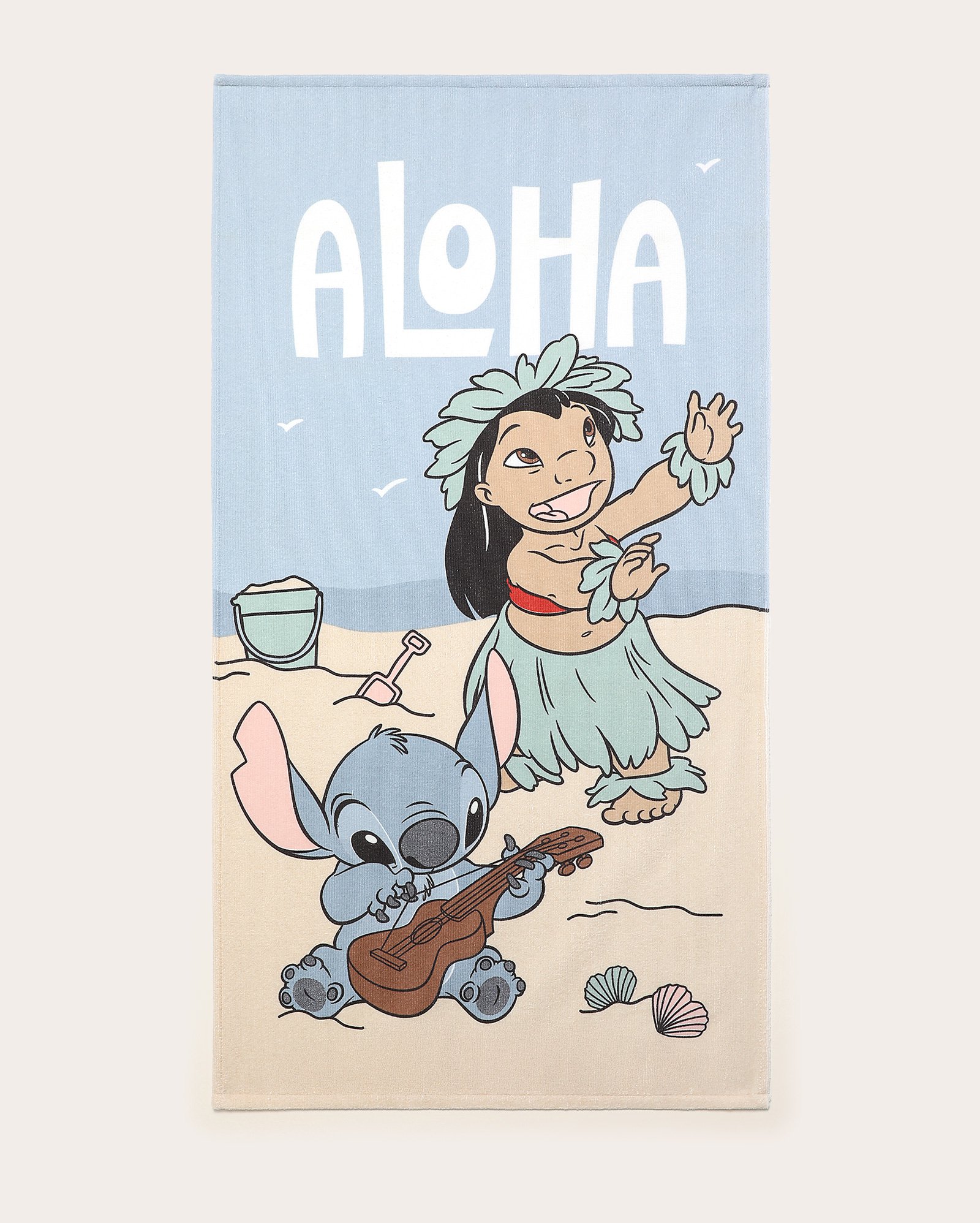 Toalha de banho infantil velour Lilo e Stitch multicor | Casa Riachuelo