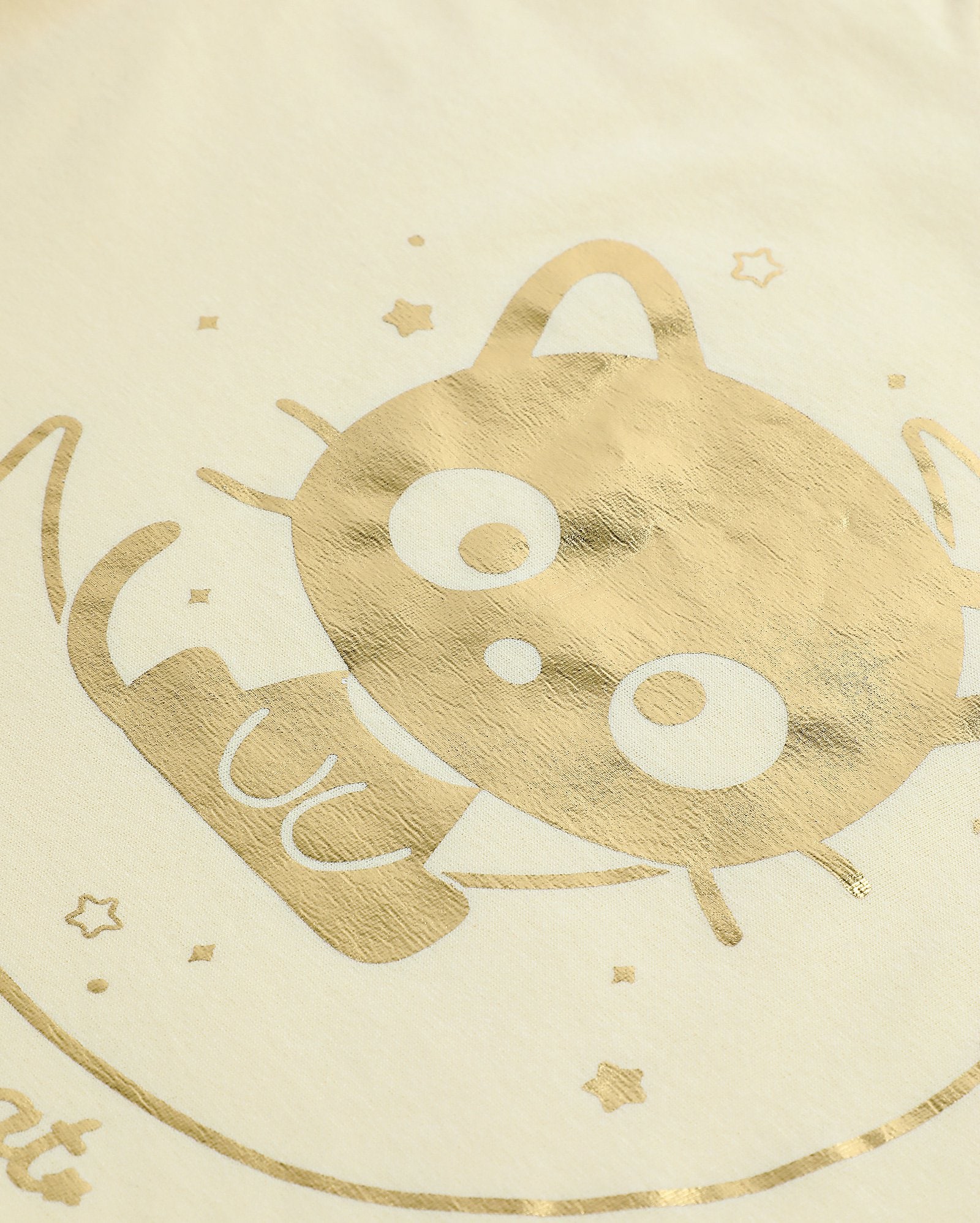 Camiseta juvenil cropped chococat - amarela | Sanrio — foto 2