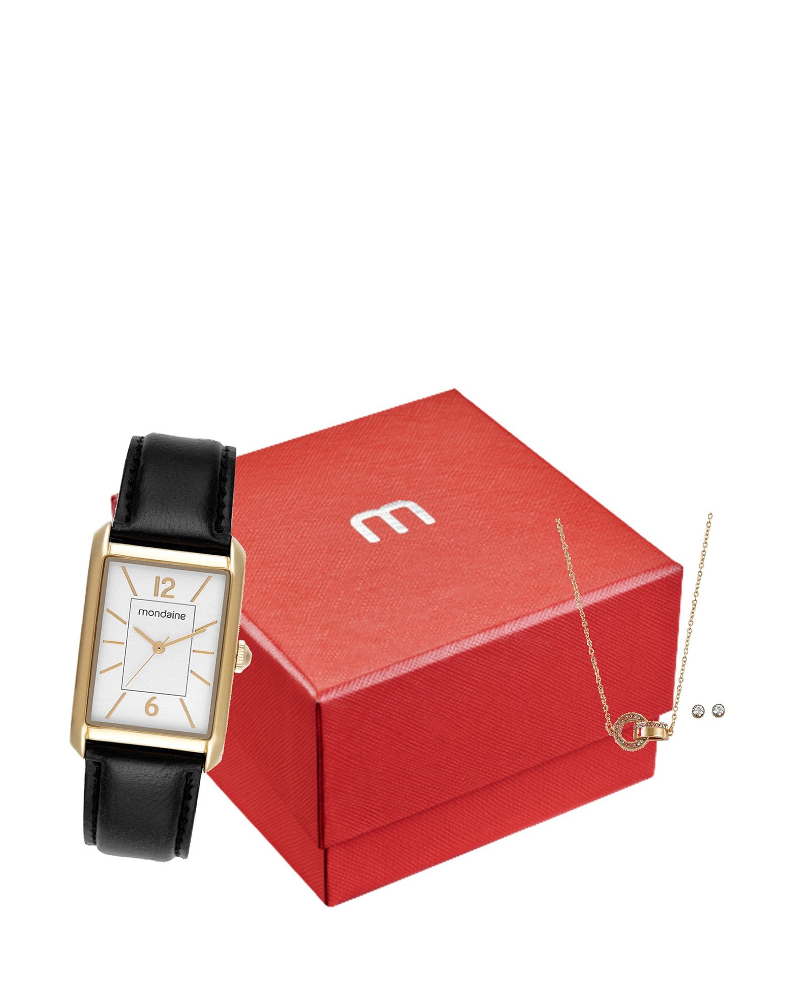 Kit relógio analógico feminino 99798LPMVDH1KA + conjunto multicor | Mondaine