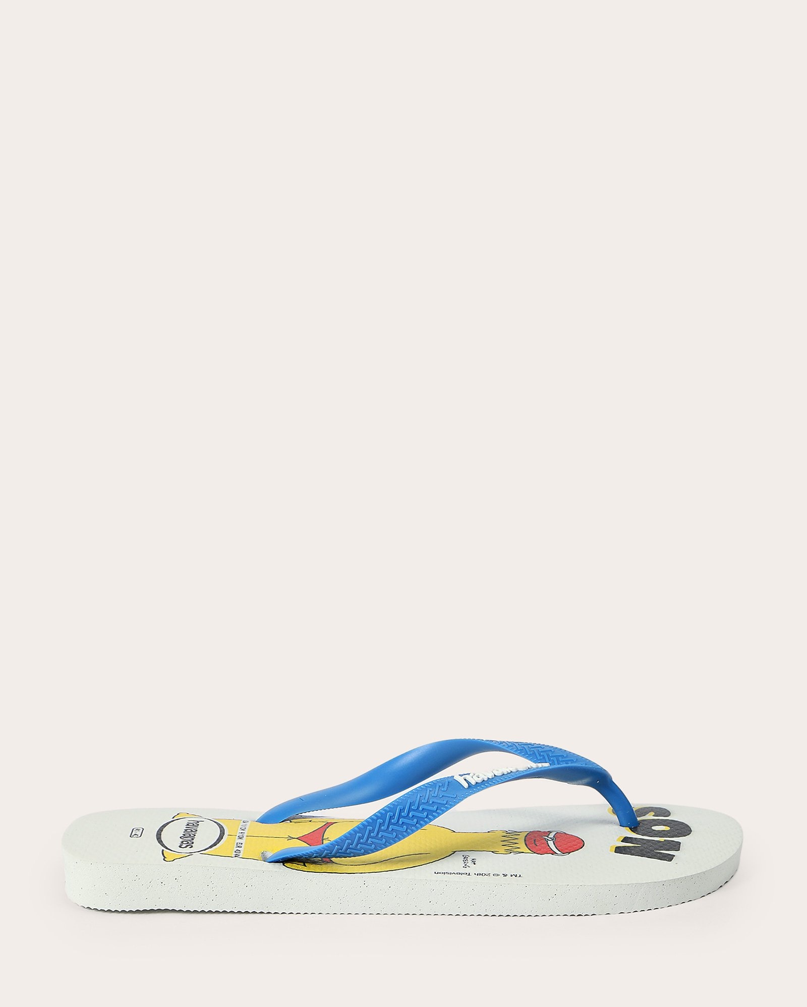 Chinelo masculino Homer Os Simpsons branco | Havaianas