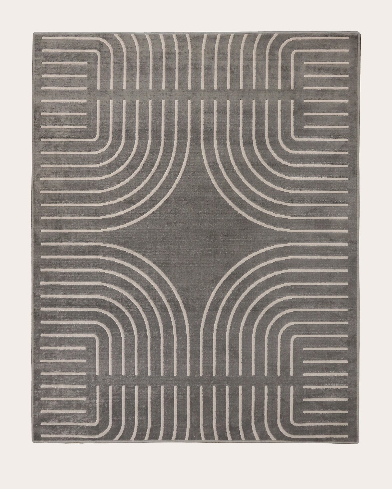Tapete retangular new velvet Carlos 200x250cm cinza | Casa Riachuelo