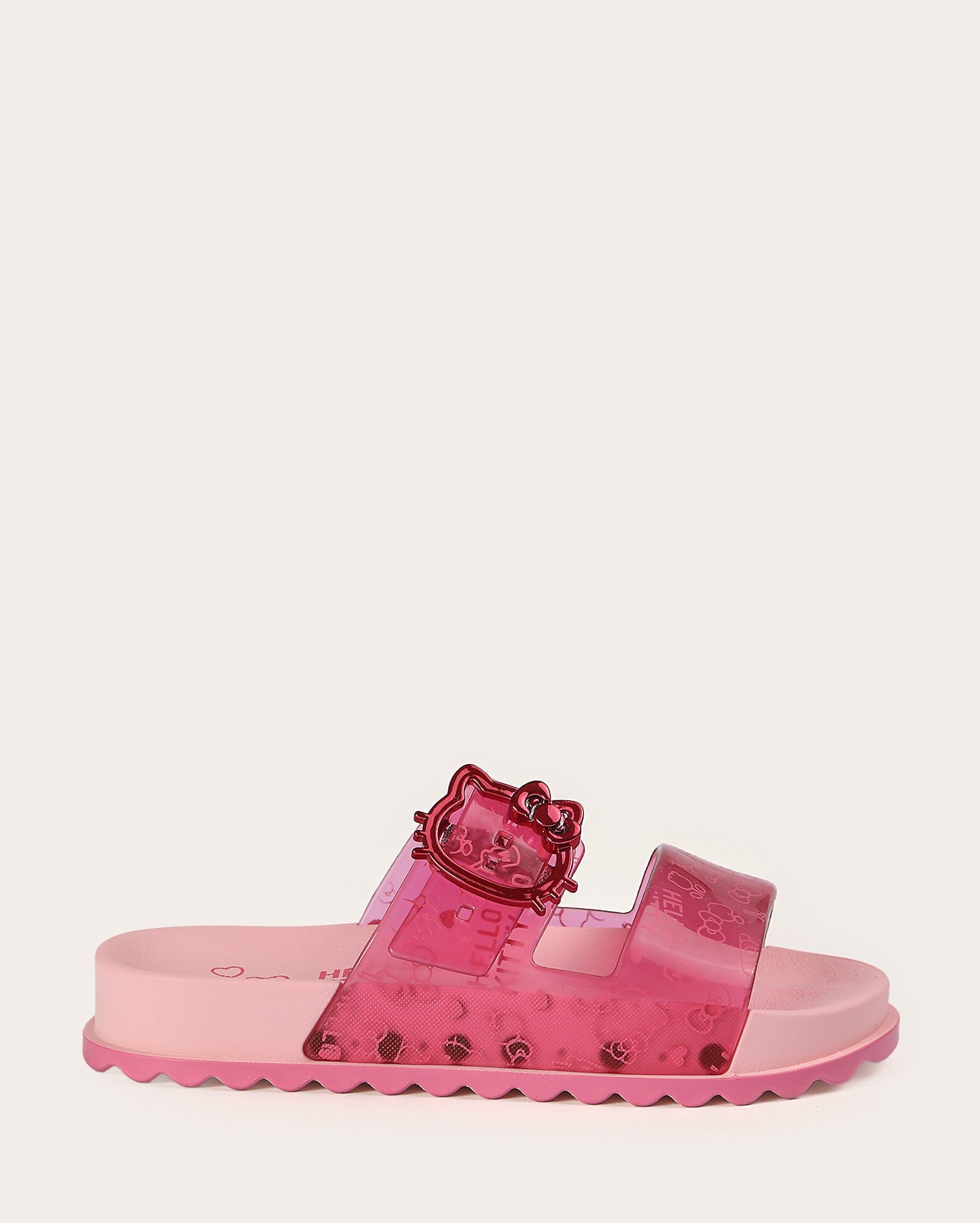 Sandália papete infantil Hello Kitty rosa | Grendene