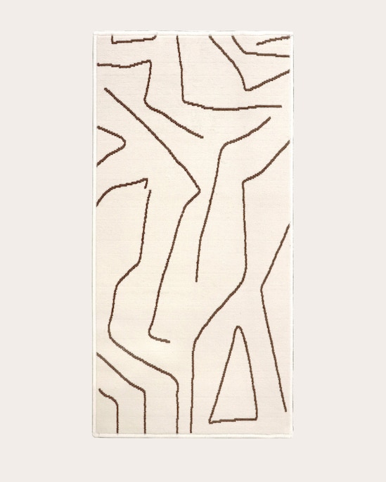 Tapete retangular New Velvet Max 50x100cm bege | Casa Riachuelo