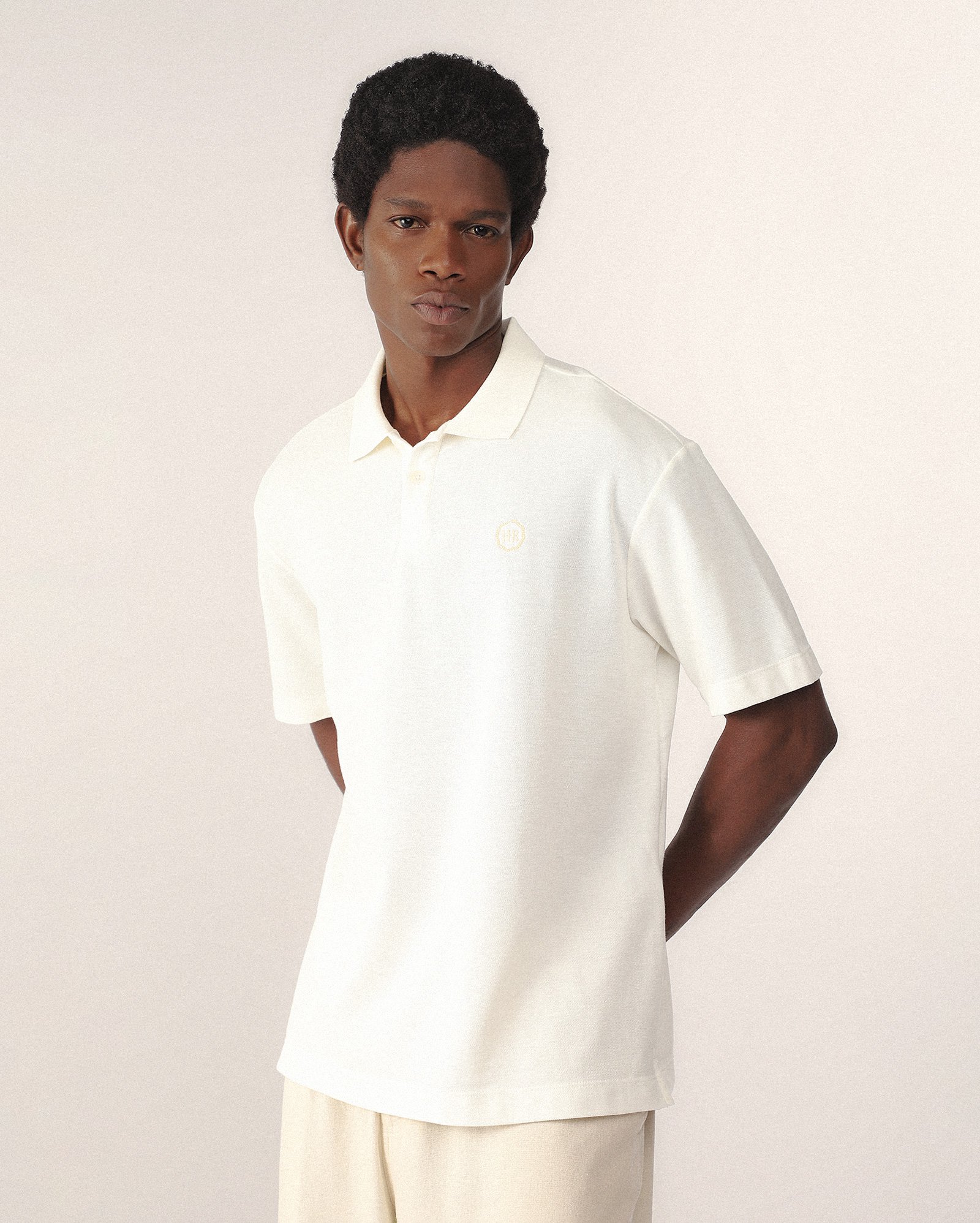 Riachuelo | Polo boxy piquet Helô Rocha - branca Riachuelo | Polo boxy piquet Helô Rocha - branca