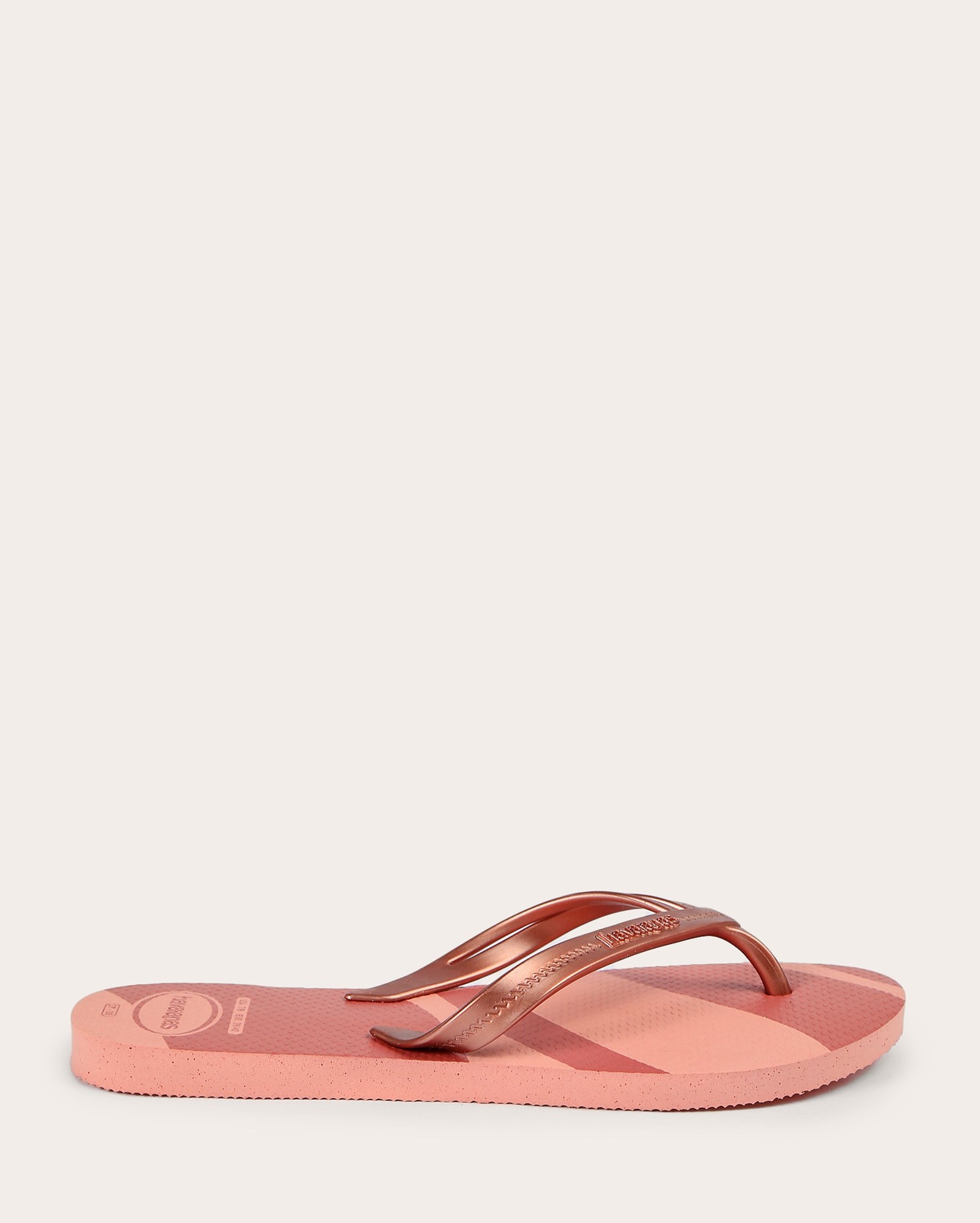 Chinelo feminino Elegance Print rosa | Havaianas