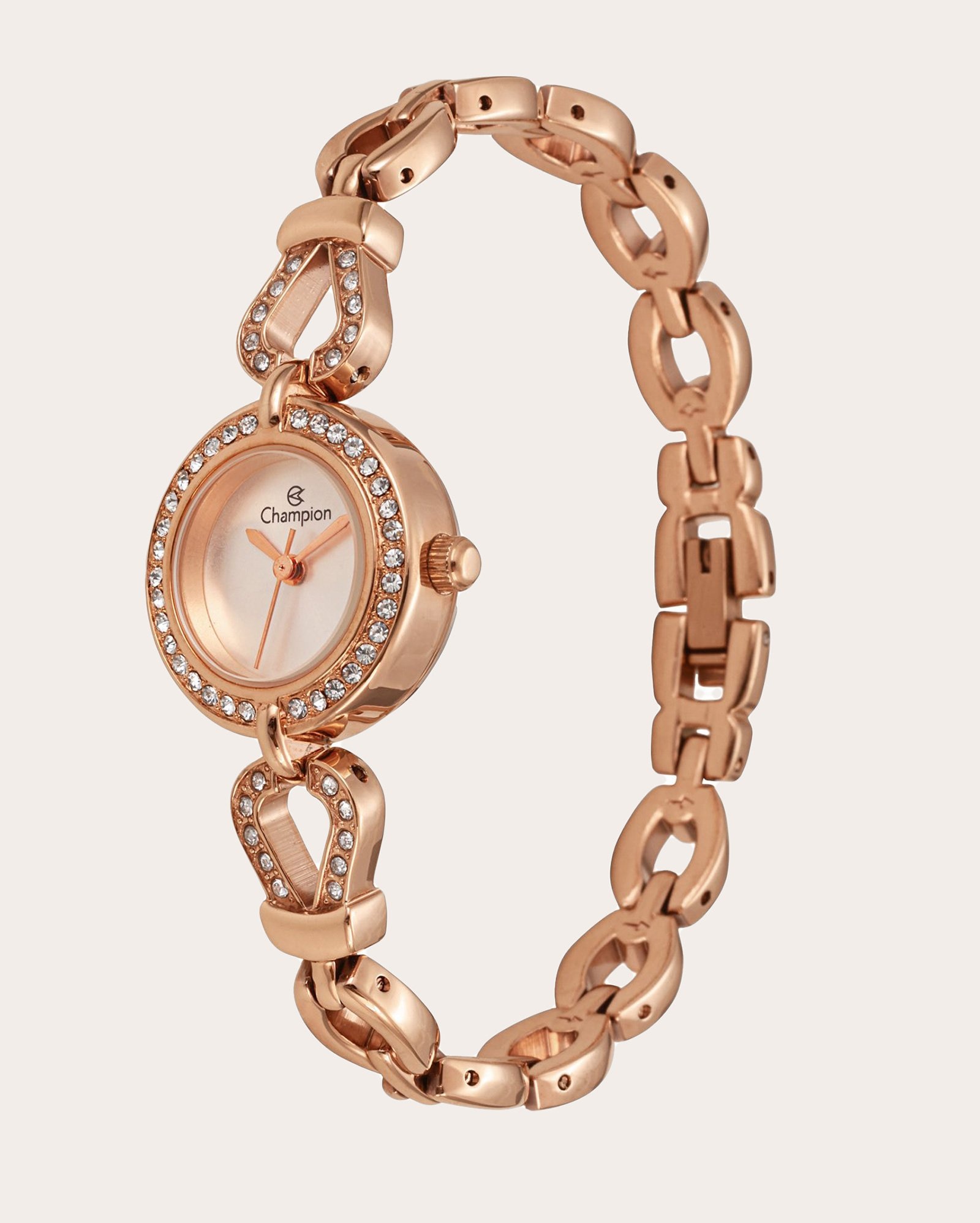 Relógio analógico feminino CF25670Z rosê | Champion