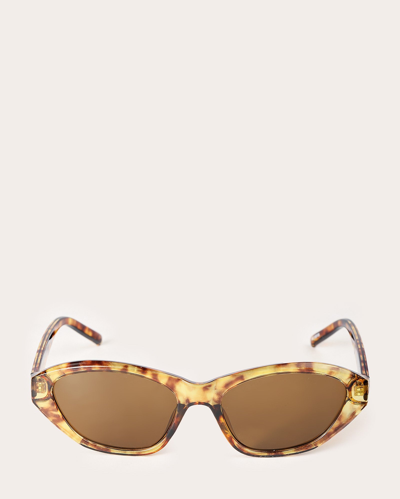 Óculos de sol feminino gatinho tartaruga marrom