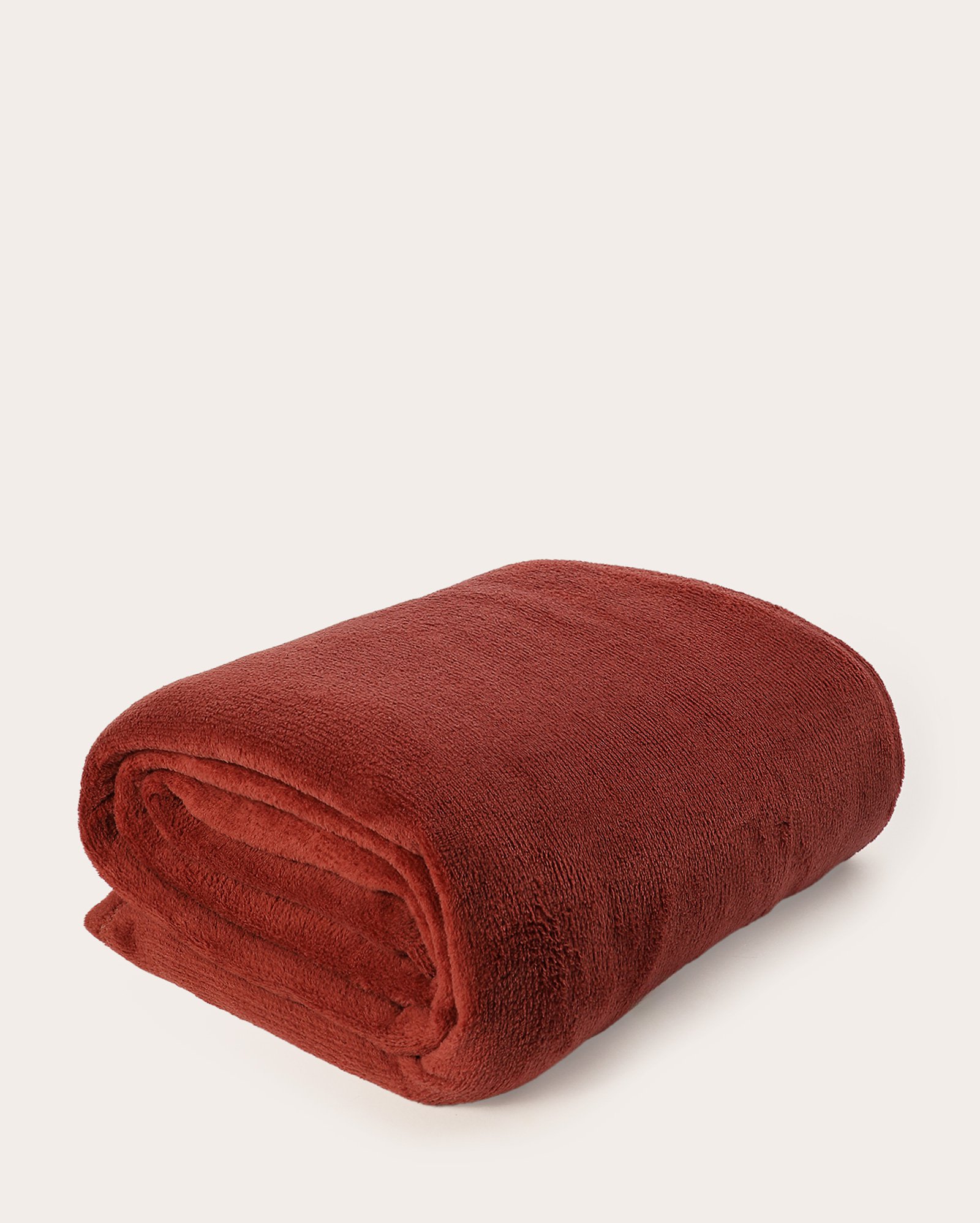 Manta king fleece de microfibra Smoke - KING Laranja Escuro | Casa Riachuelo