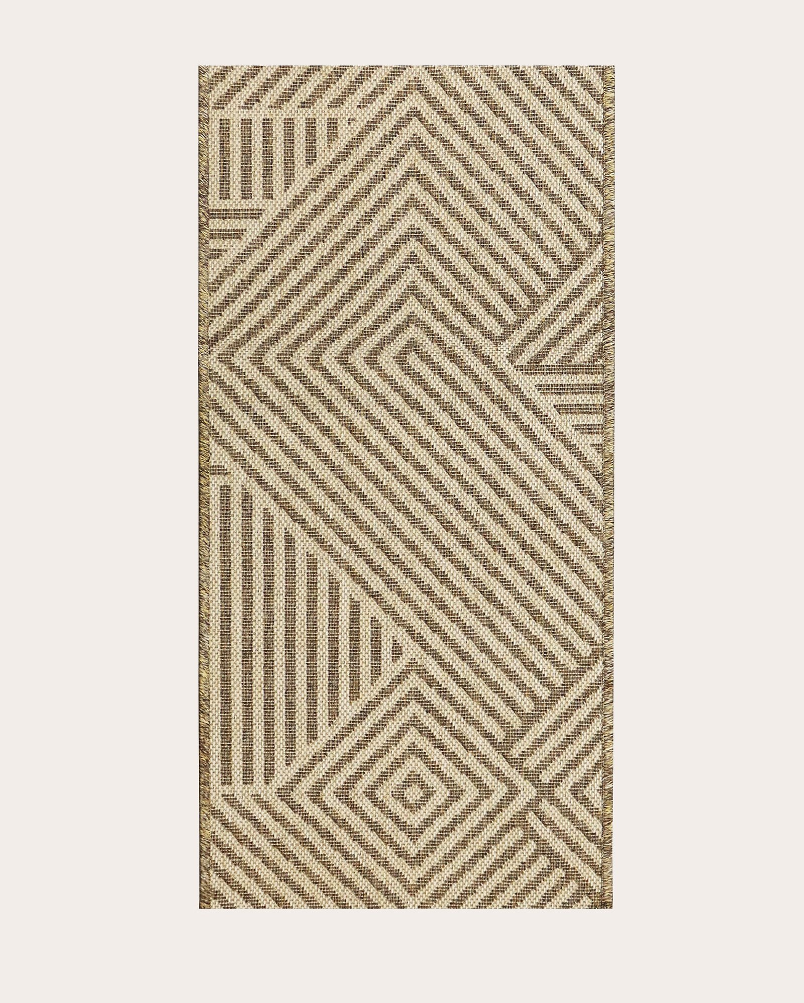 Tapete retangular em sisal Like Lewis 50x100cm bege | Casa Riachuelo