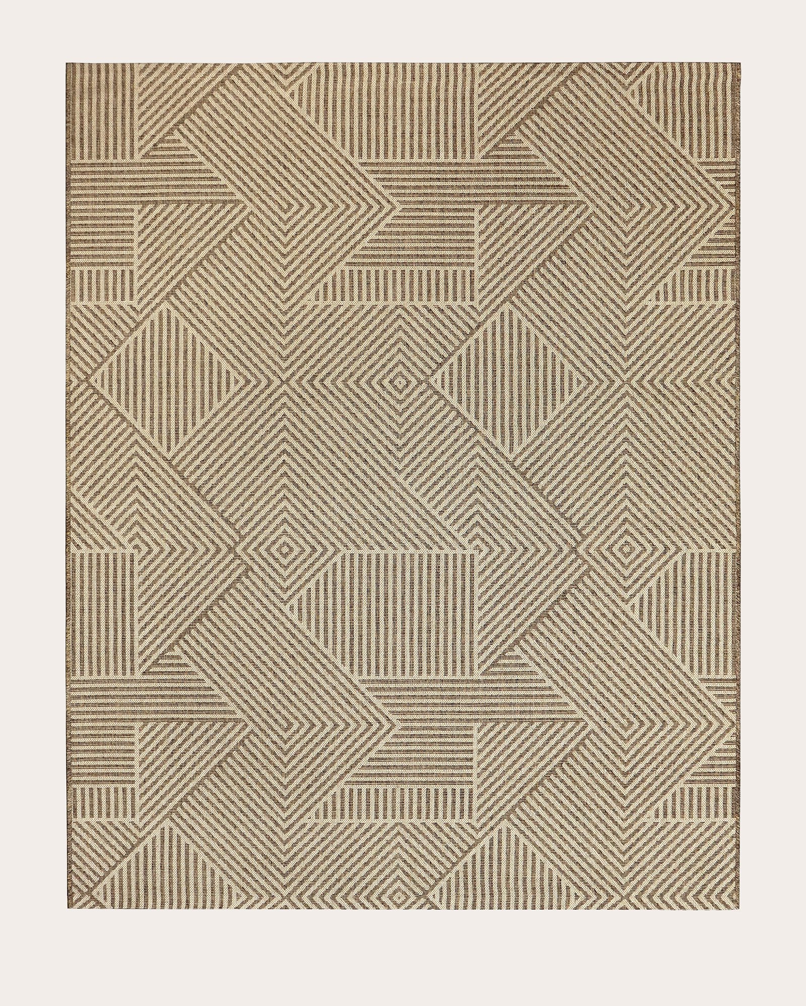 Tapete retangular em sisal Like Lewis 100x150cm bege | Casa Riachuelo