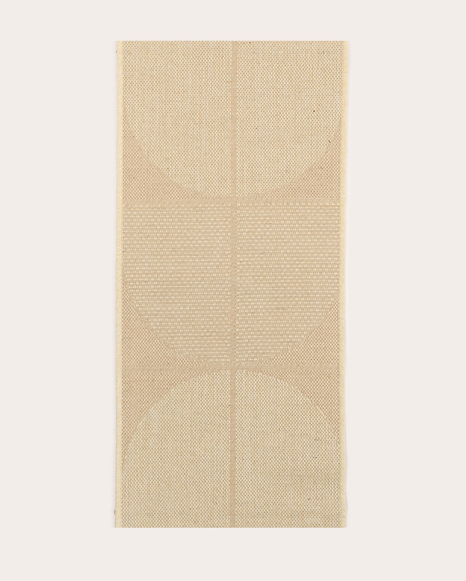 Tapete retangular em sisal Alex 50x100cm bege | Casa Riachuelo