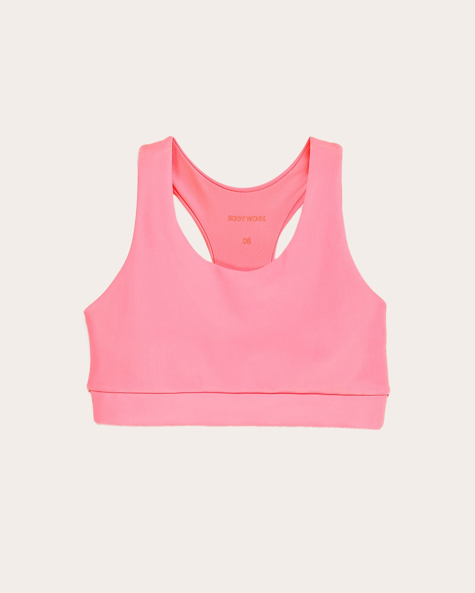 Top esportivo infantojuvenil texturizado 6-14A rosa | Body Work