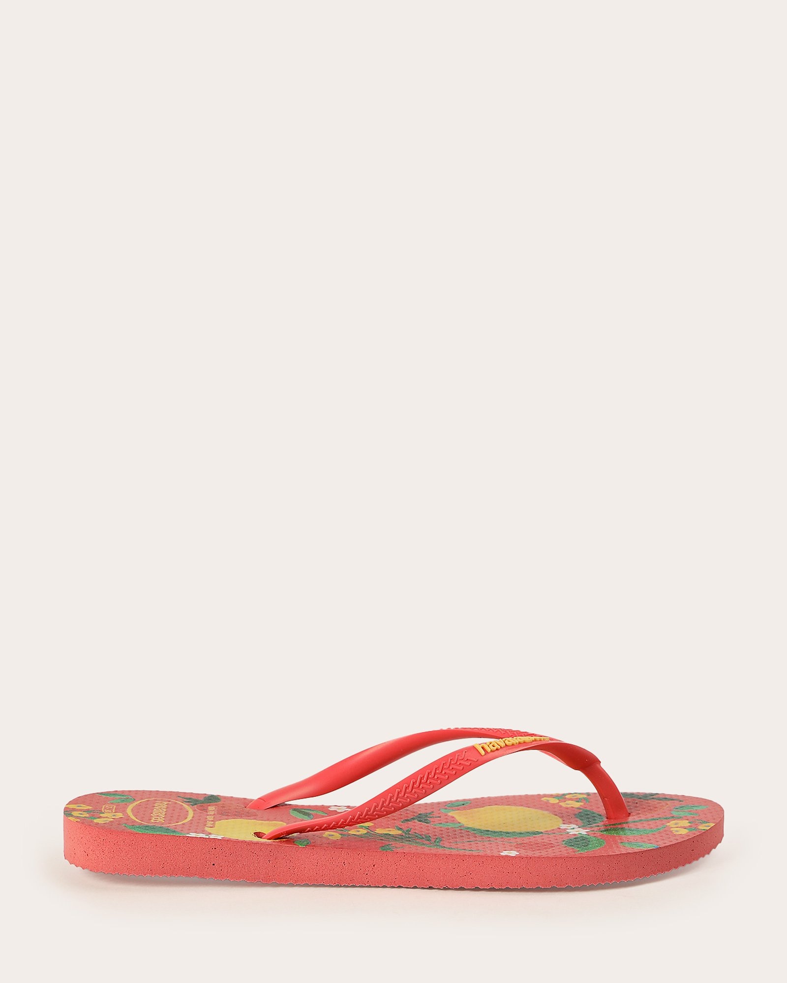 Chinelo feminino  Slim Summer Bliss vermelho | Havaianas