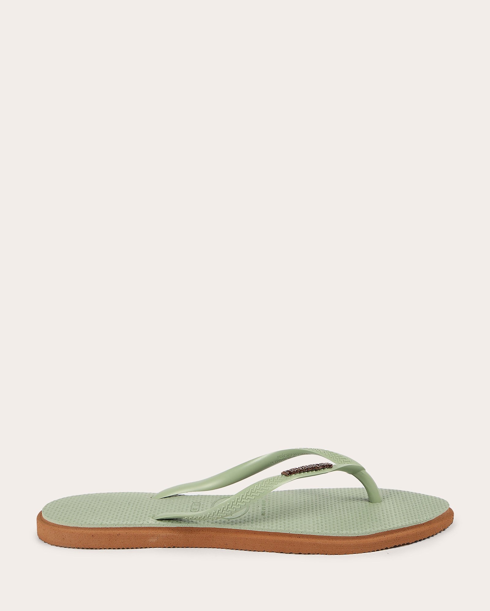 Chinelo feminino Slim Point verde | Havaianas