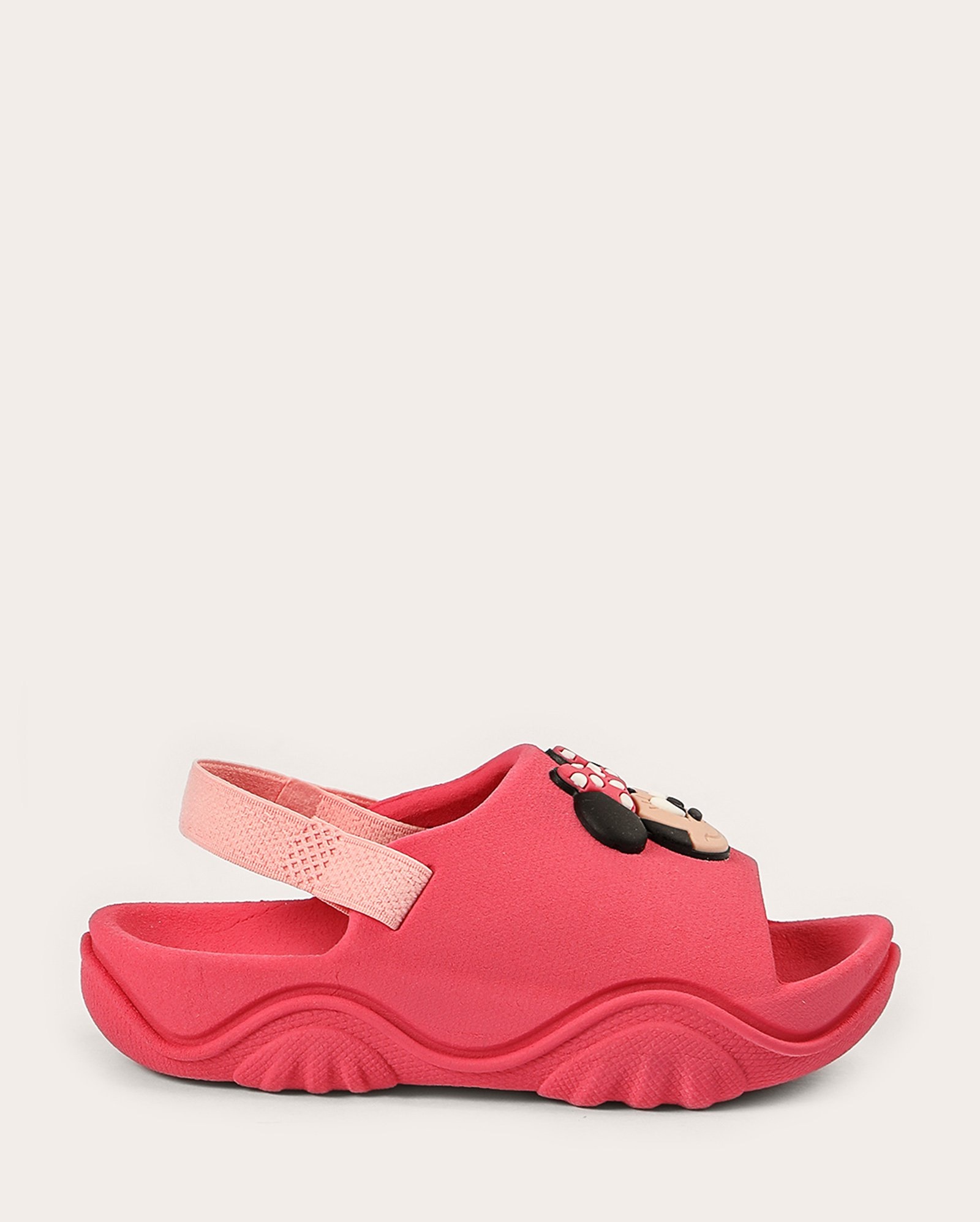 Sandália babuche infantil Disney Minnie rosa | Grendene