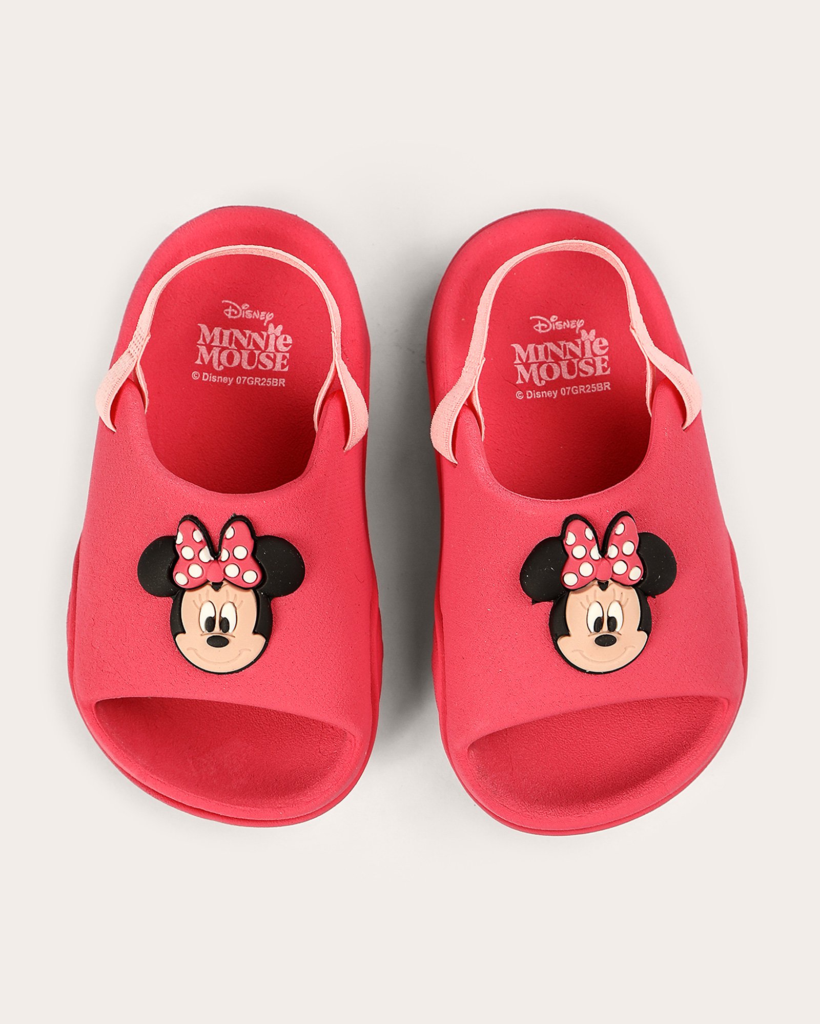 Sandália babuche infantil Disney Minnie rosa | Grendene