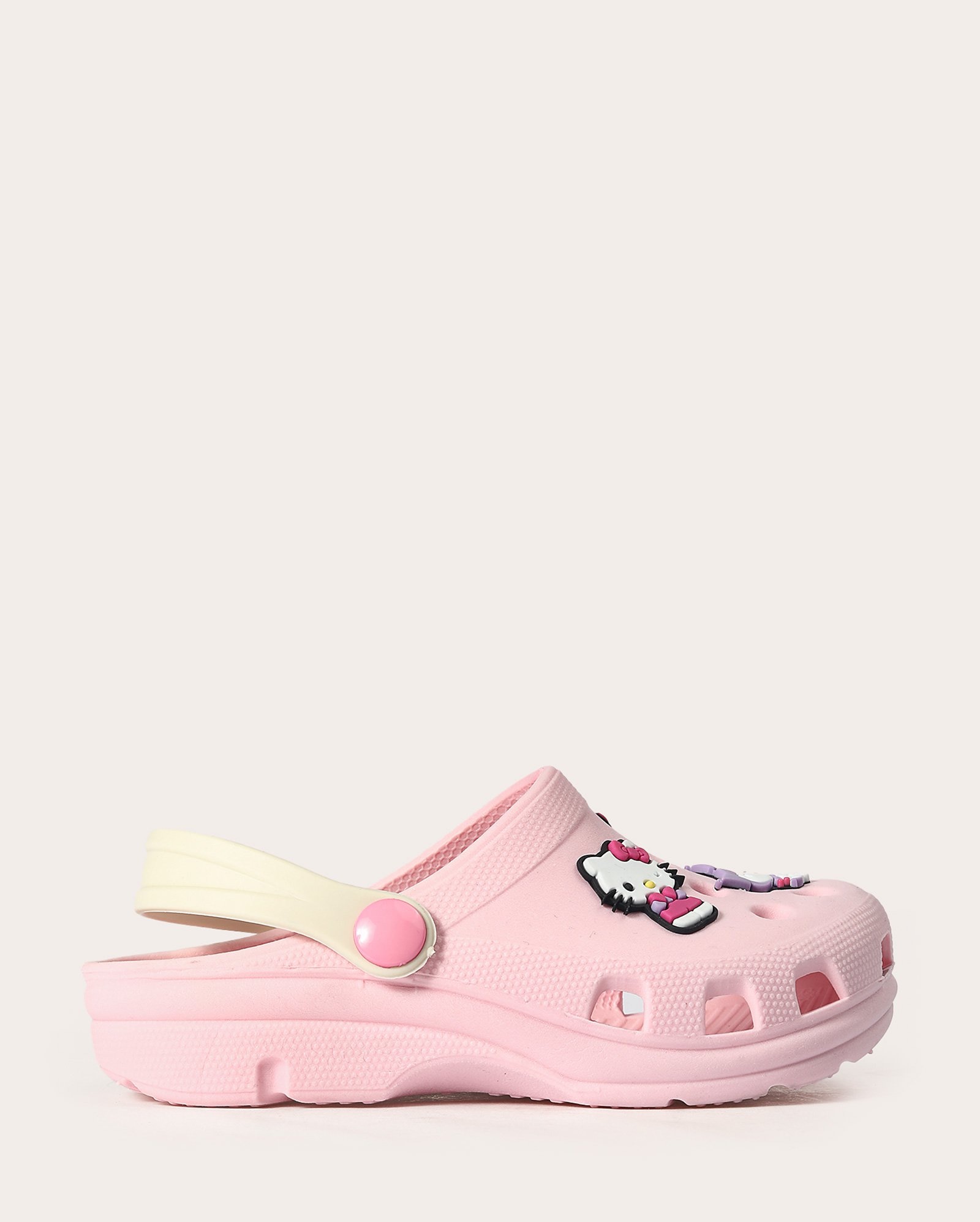 Sandália babuche infantil Hello Kitty e Amigos rosa | Sanrio