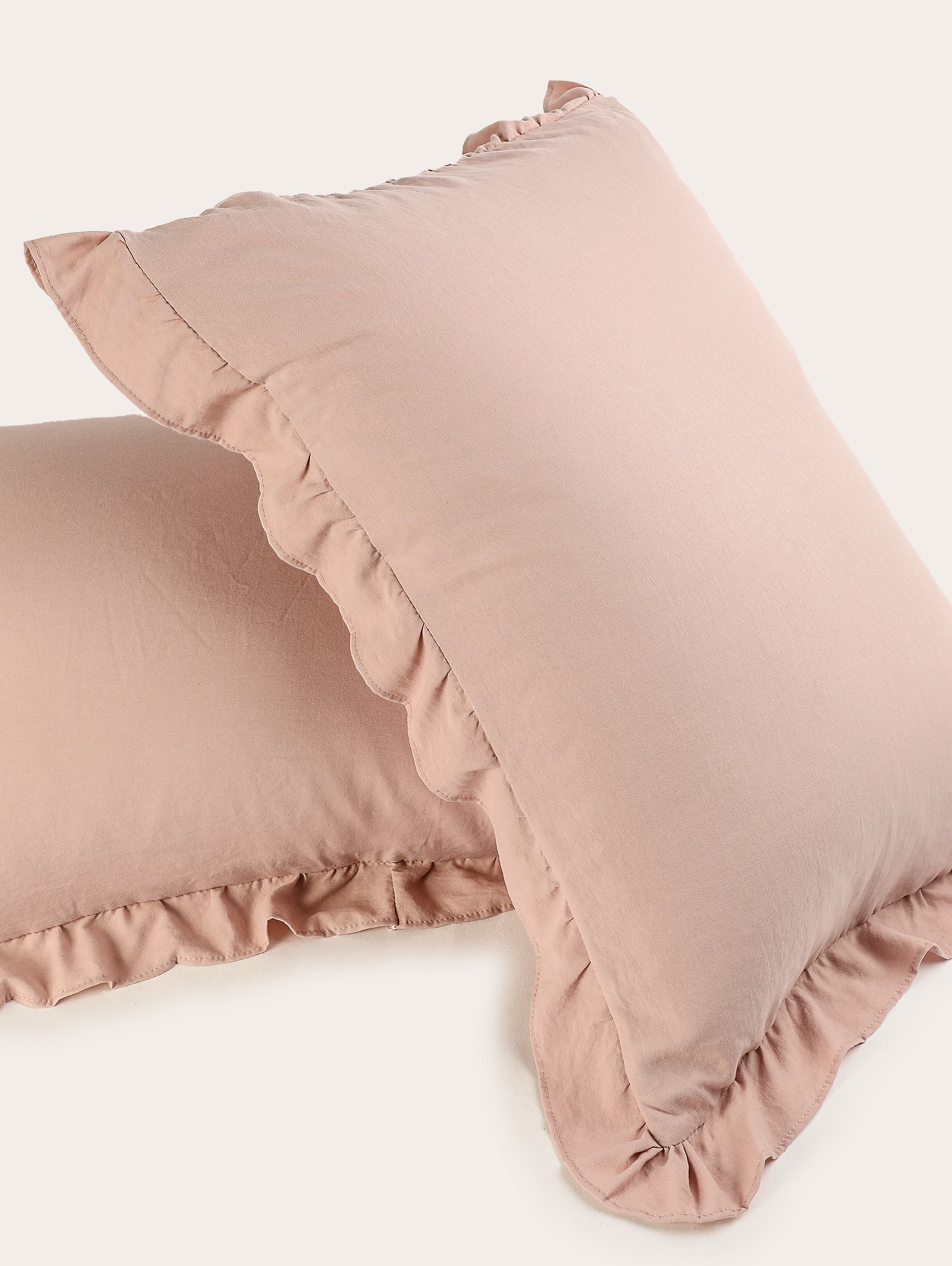 Kit colcha casal queen 3 peças Washed Rana - rosa | Casa Riachuelo