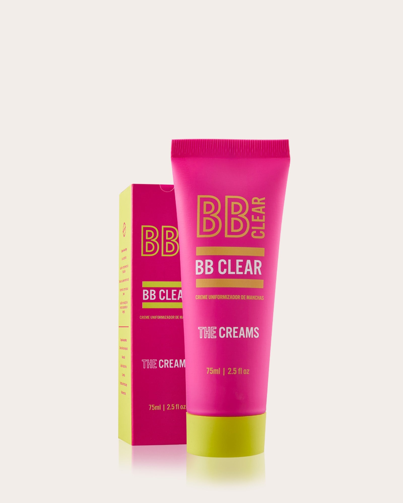 Creme clareador BB Clear 75ml | Beleza Brasileira