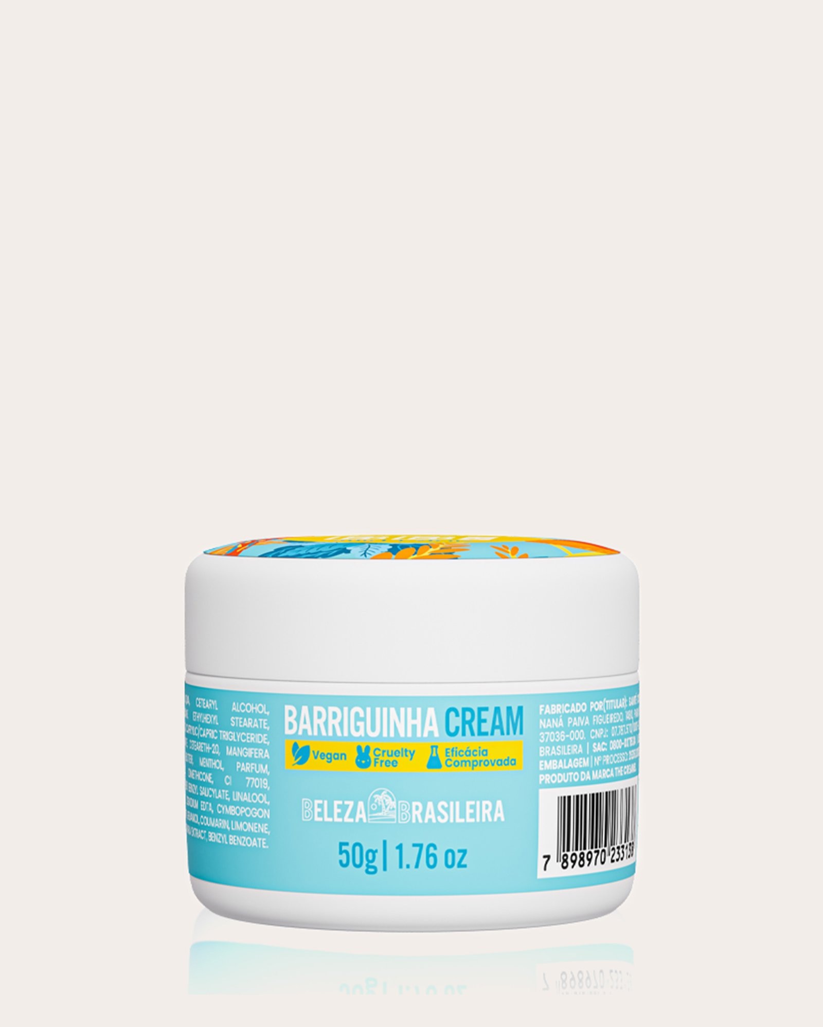 Creme Barriguinha Cream mini 50g | Beleza Brasileira
