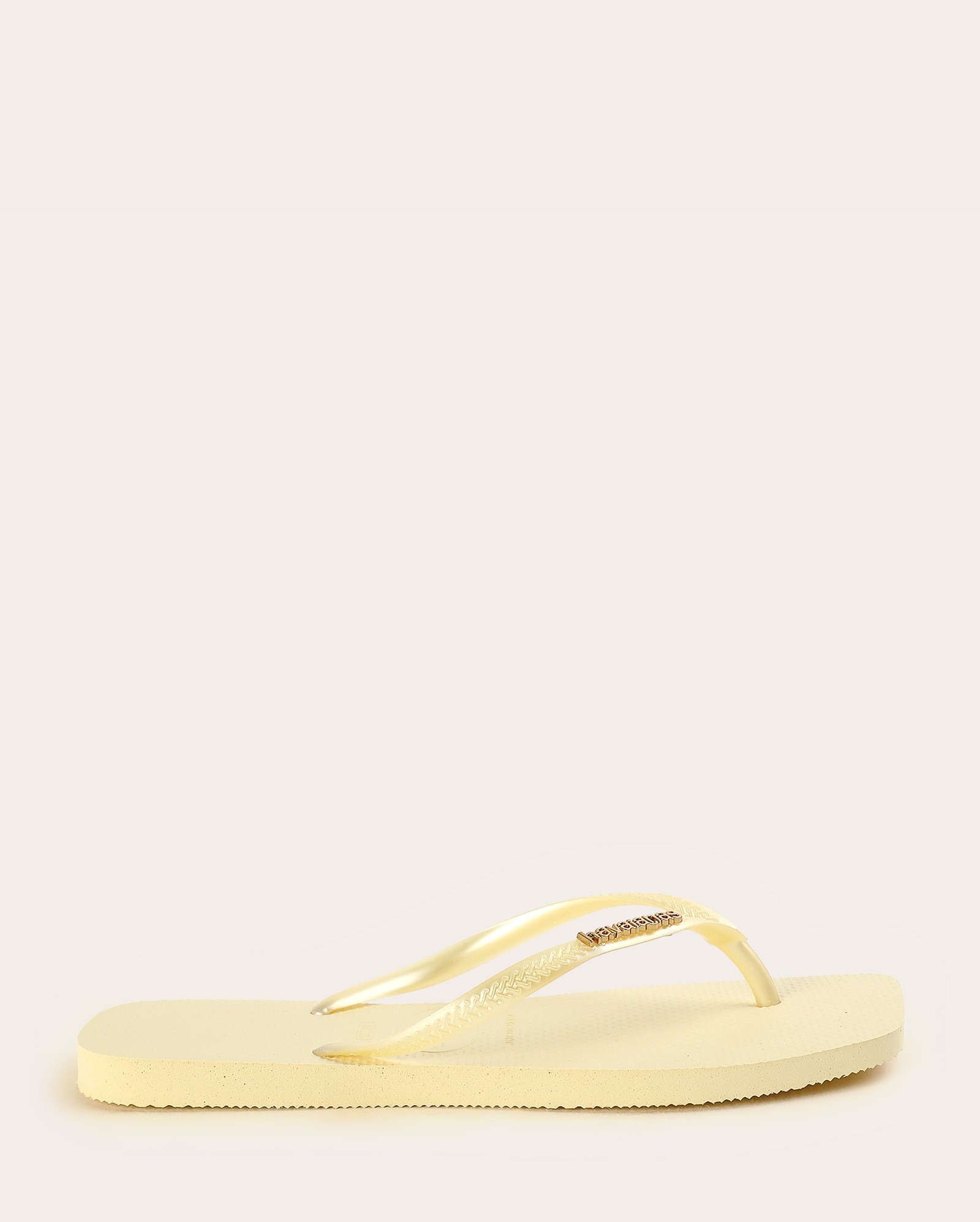 Chinelo feminino slim square - bege | Havaianas