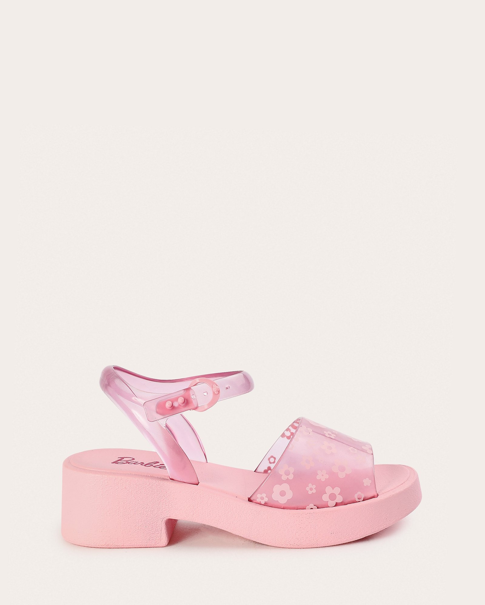 Sandália infantil Barbie High - rosa | Grendene