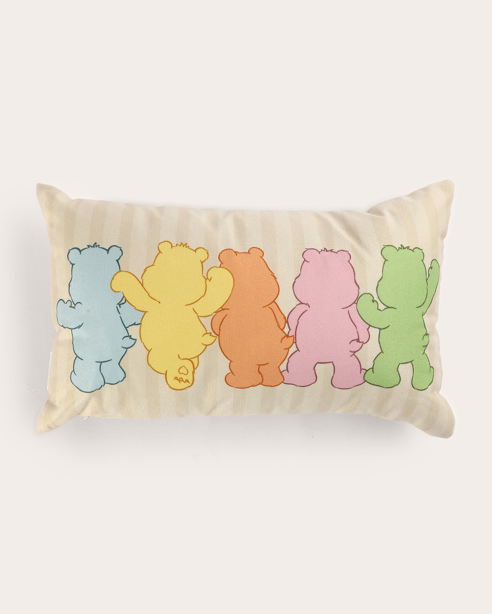 Almofada veludo Ursinhos Carinhosos 28x48cm bege | Ursinhos Carinhosos