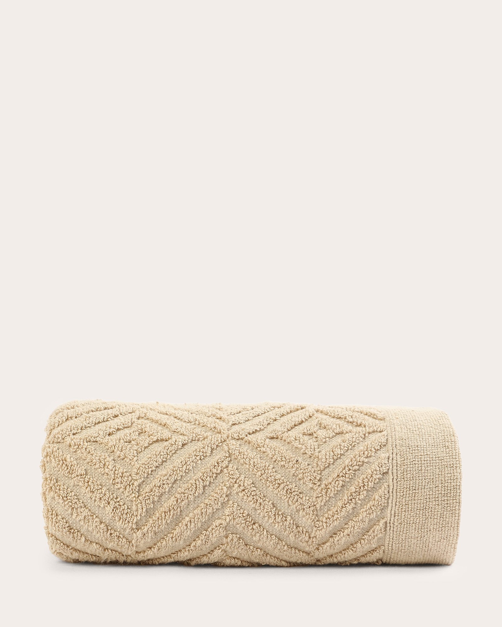 Toalha de rosto Roseli extra soft - Bege | Buddemeyer