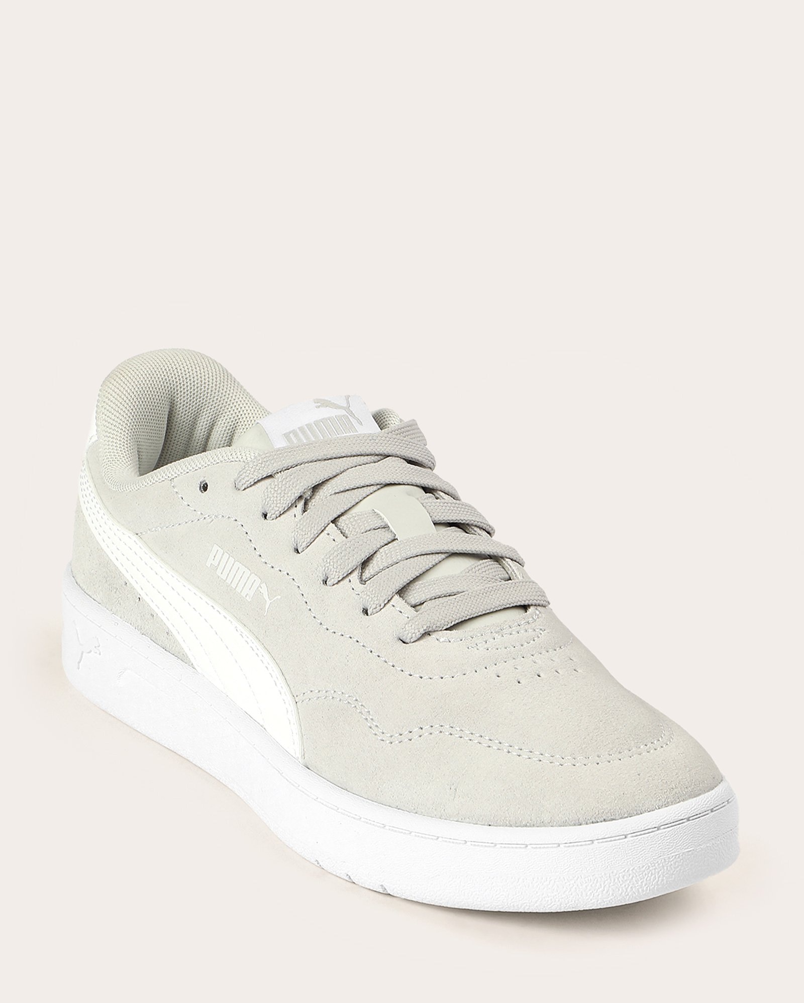 Tênis feminino Court Lally Suede cinza | Puma