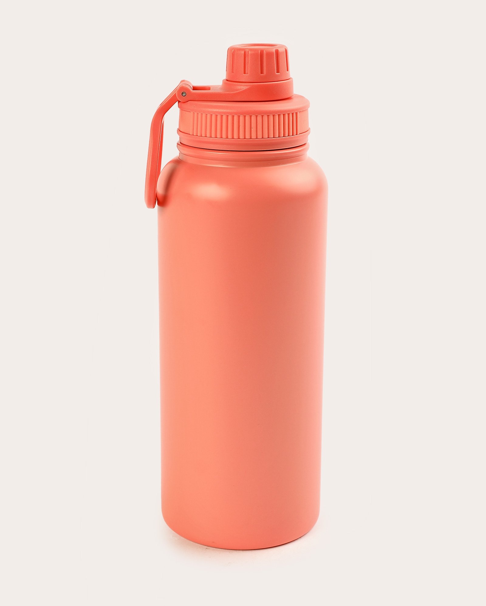 Garrafa squeeze de metal 1L lisa - Vermelho Claro