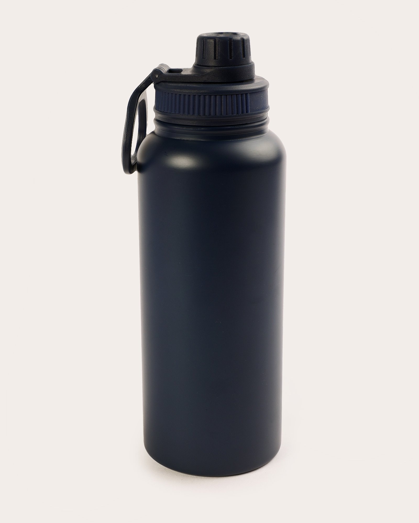 Garrafa squeeze de metal 1L lisa azul