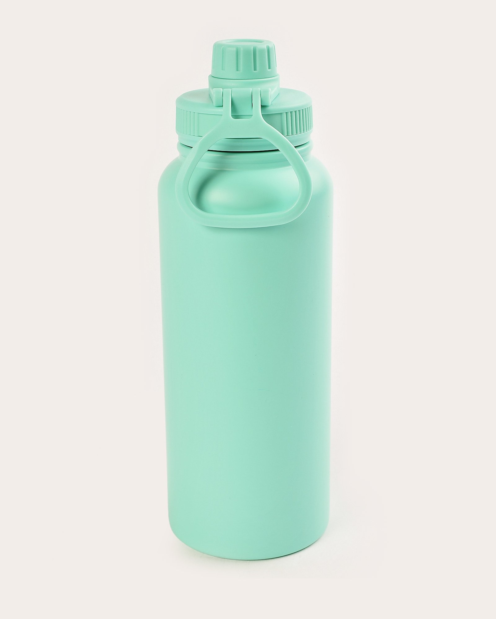 Garrafa squeeze de metal 1L lisa - Verde Água