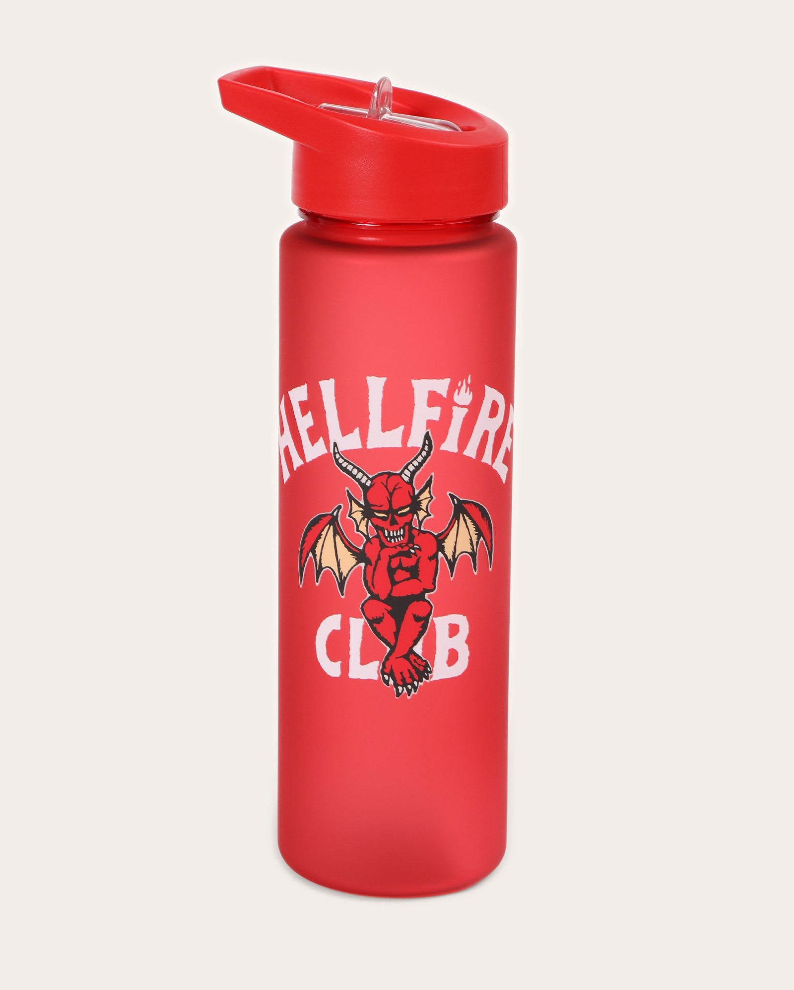 Garrafa plástica squeeze Stranger Things 700ml vermelha | Netflix