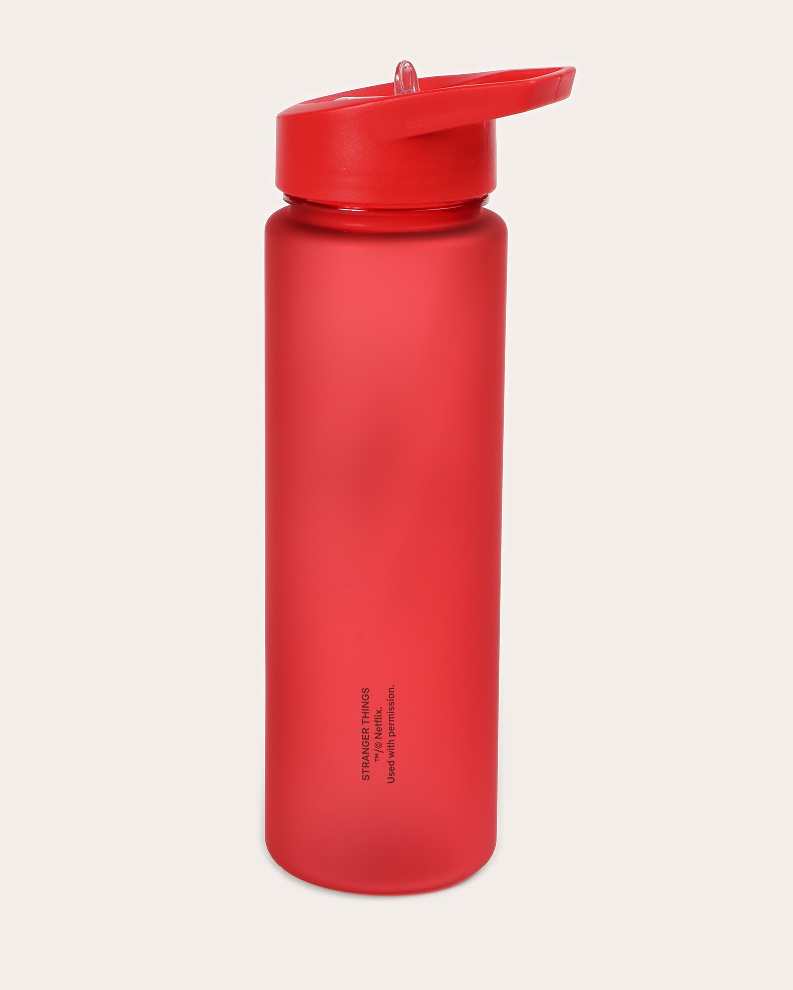 Garrafa plástica squeeze Stranger Things 700ml vermelha | Netflix