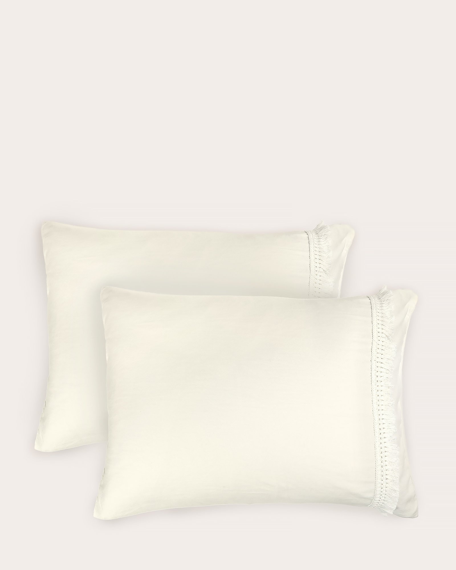 Kit porta-travesseiro 2 peças Washed Grete - branco | Casa Riachuelo