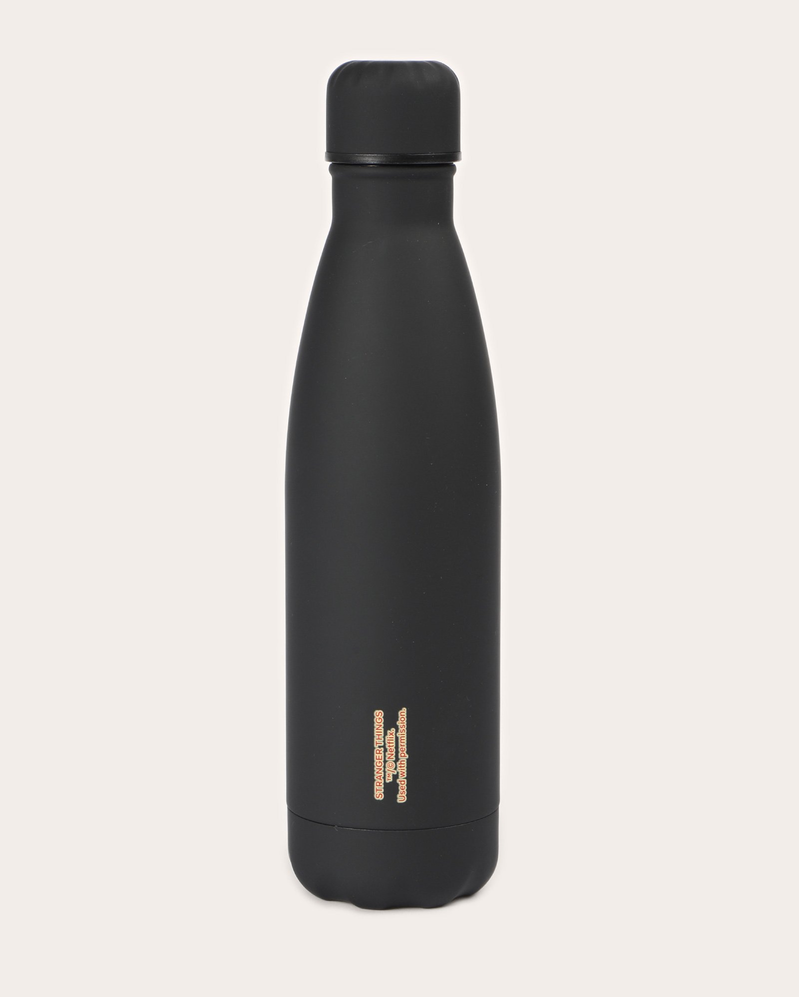 Garrafa de metal Stranger Things 750ml preta | Netflix