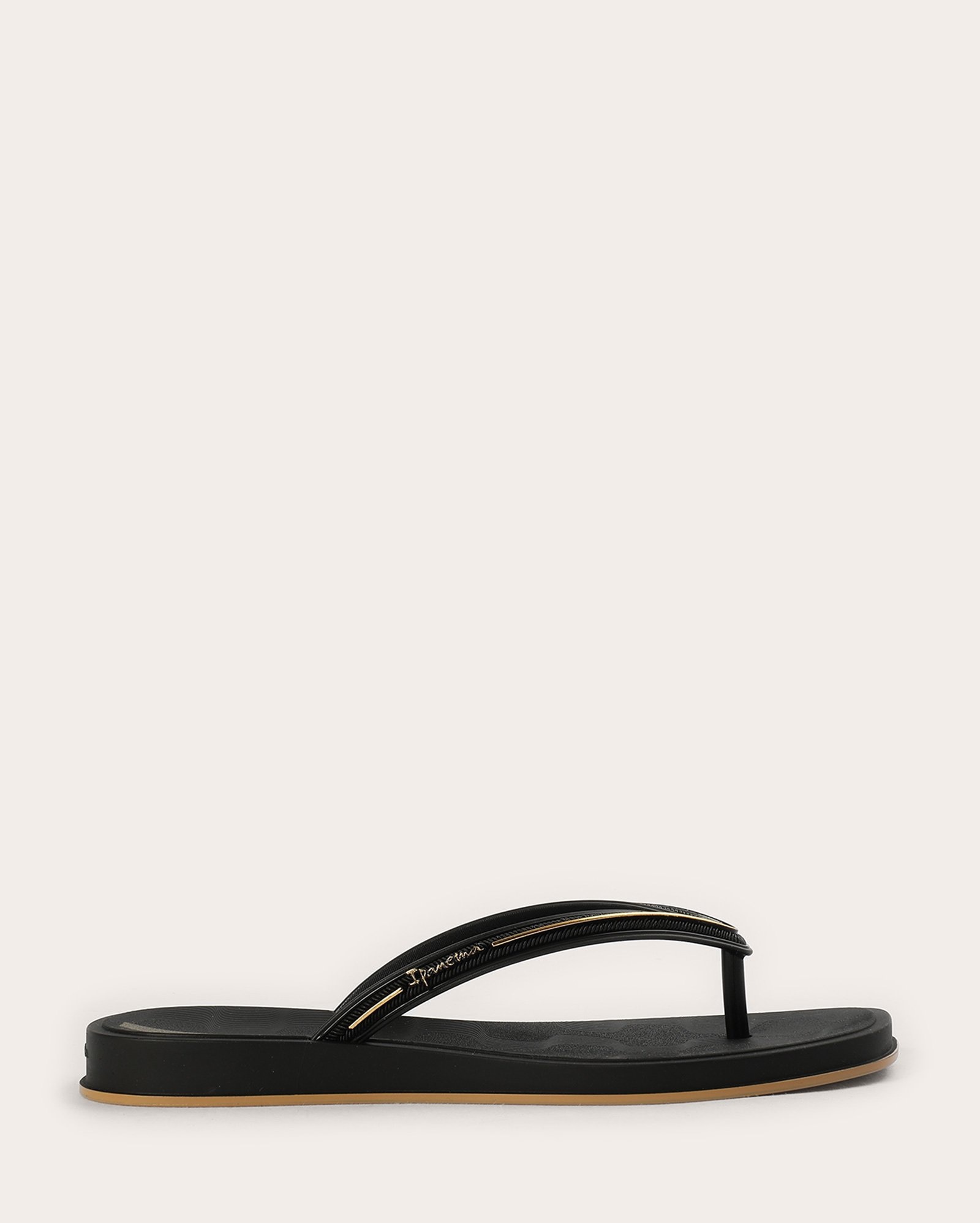 Chinelo feminino Ipanema glow preto | Grendene