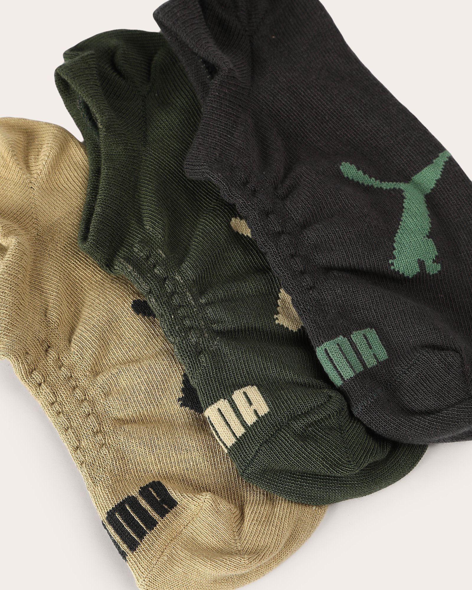 Kit meia masculina 3 pares cano curto multicor | Puma