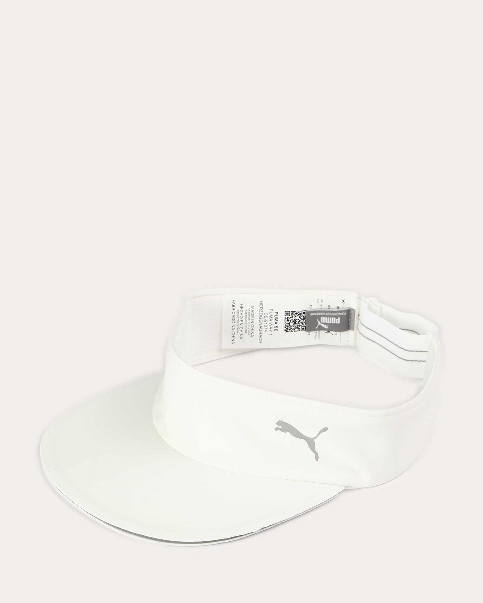 Viseira masculina estampa refletiva - Branco | Puma