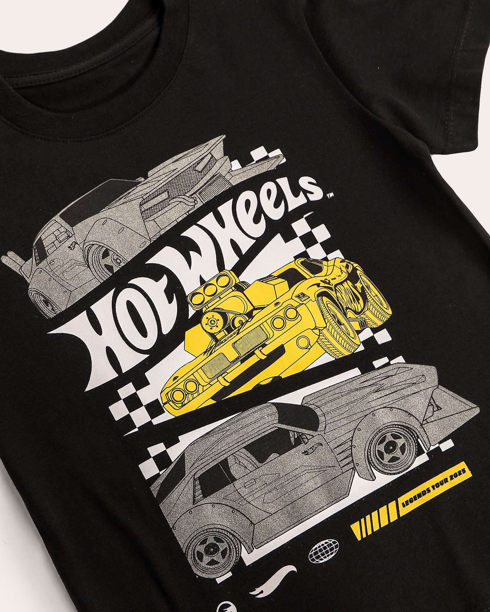 Camiseta infantil Hot Wheels Legends 4-10A preta | Mattel