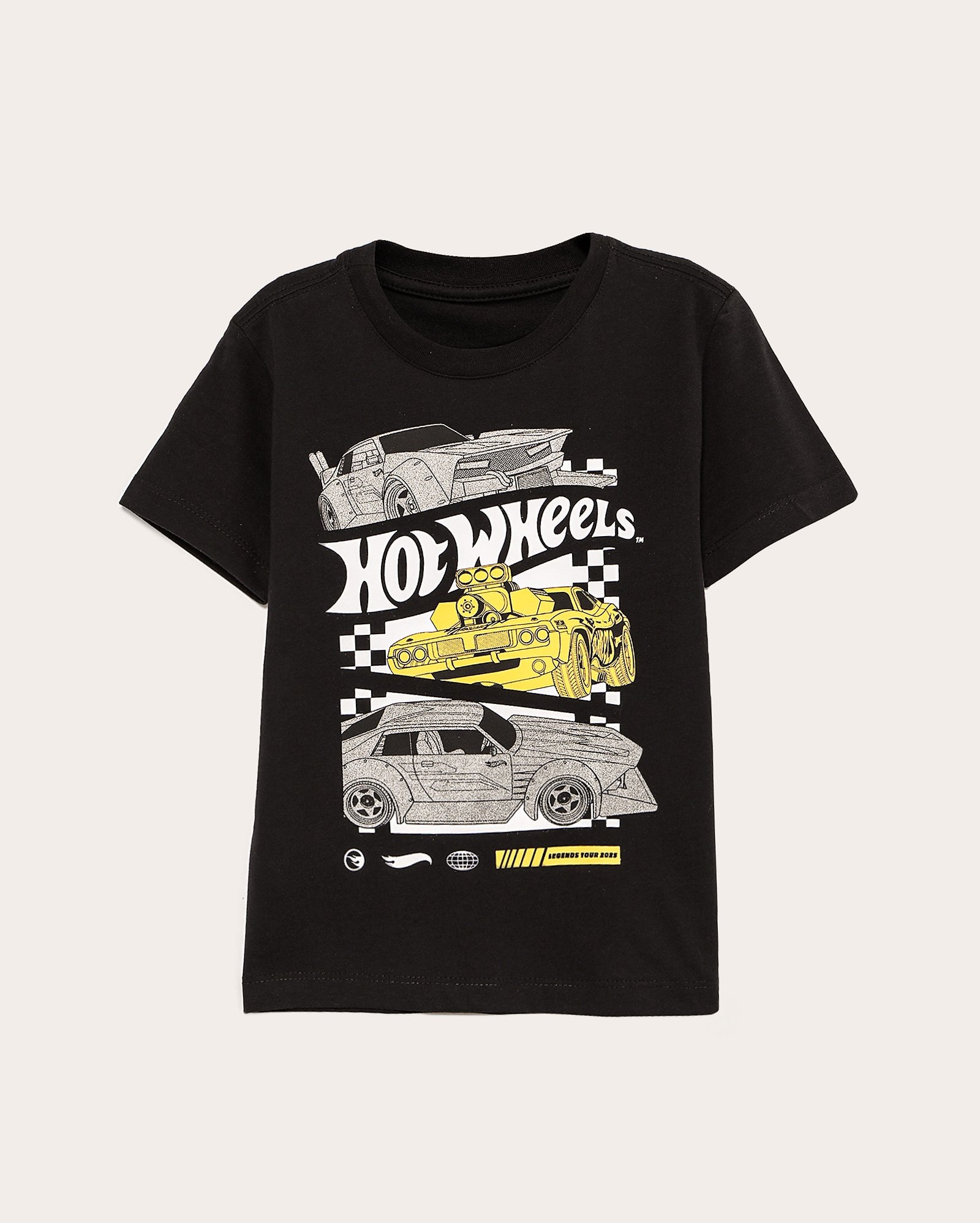 Camiseta infantil Hot Wheels Legends 4-10A preta | Mattel