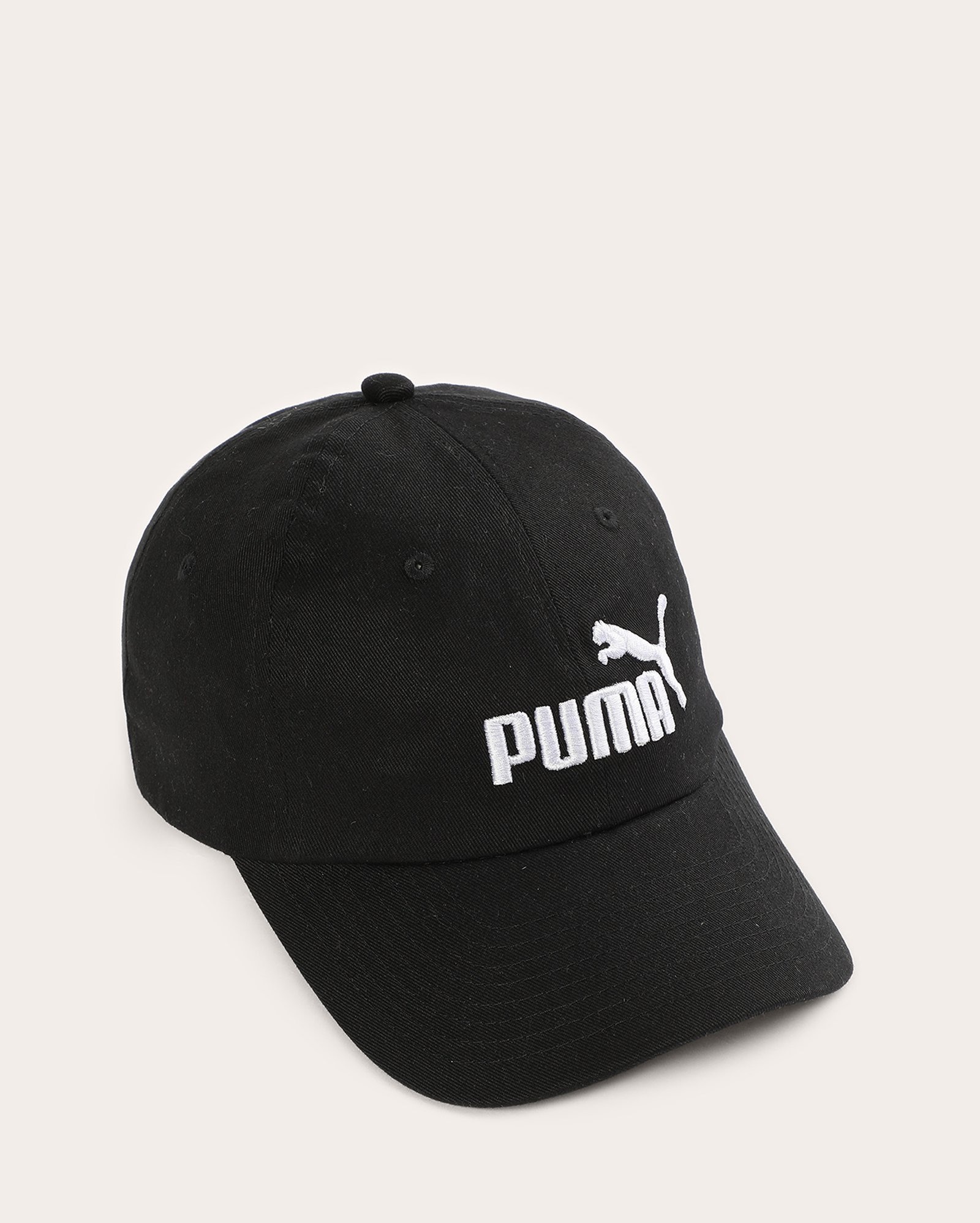 Boné masculino aba curva logo bordado preto | Puma