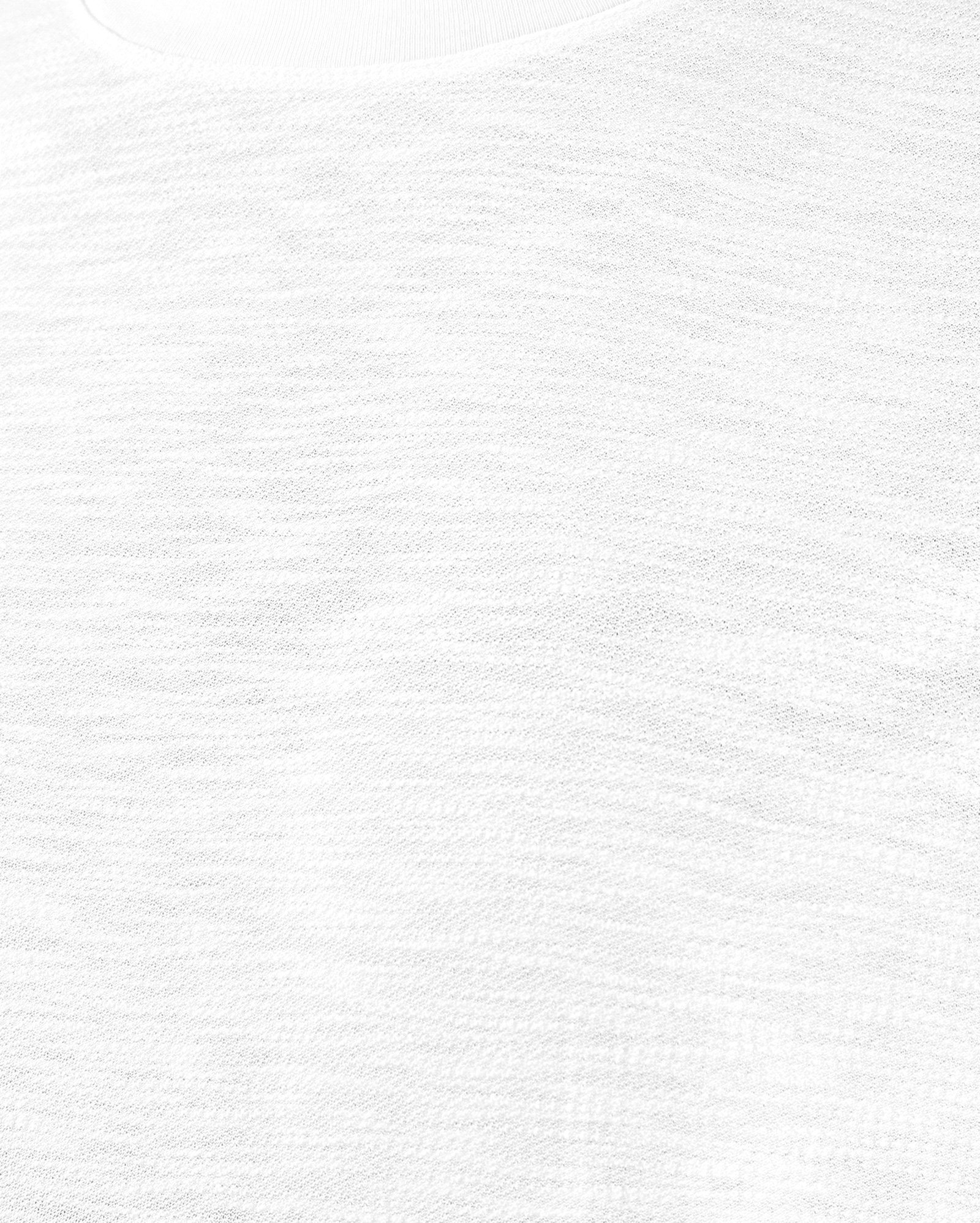 Camiseta plus size masculina texturizada rustic - branca