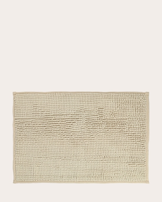 Tapete de banheiro Popcorn 40x60cm bege | Casa Riachuelo