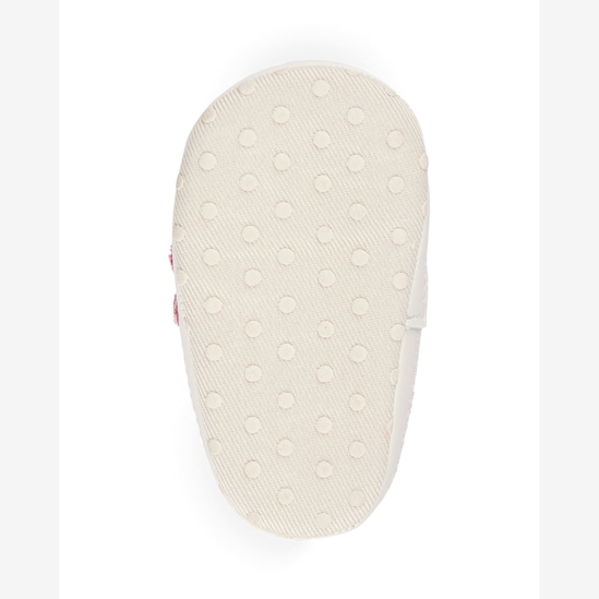 Sapato bebê cano baixo com veludo cotelê rosa | Carter's