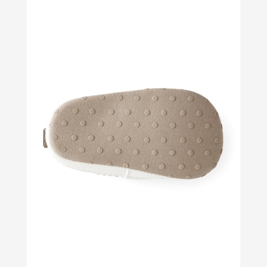 Sapato bebê cano médio com veludo cotelê verde | Carter's