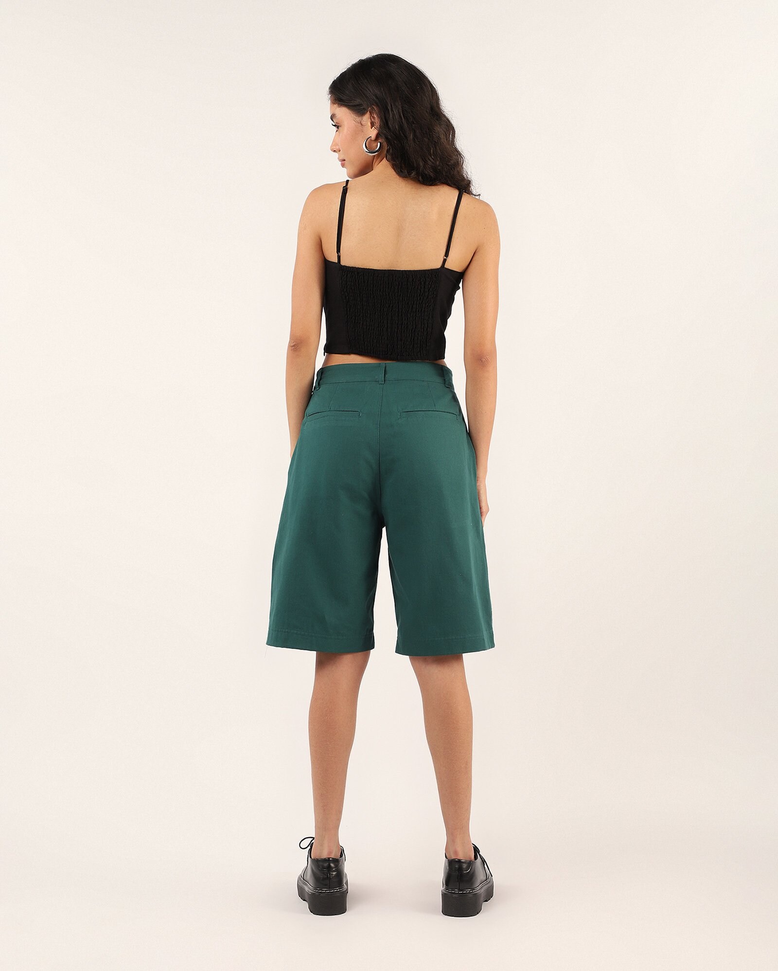 Bermuda feminina Mickey Mouse - verde | FANLAB — foto 4