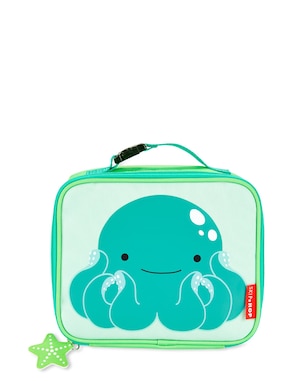 Lancheira térmica infantil flip zoo polvo verde | Skip Hop