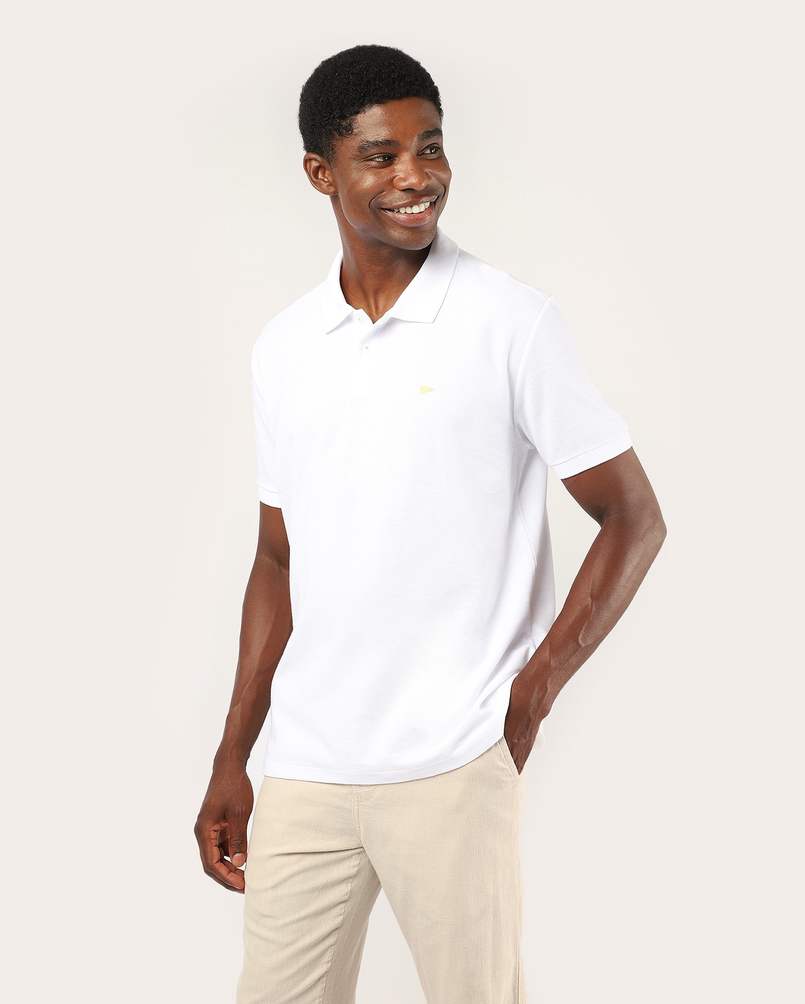 Riachuelo | Polo masculina Pool Legacy regular piquet - branca