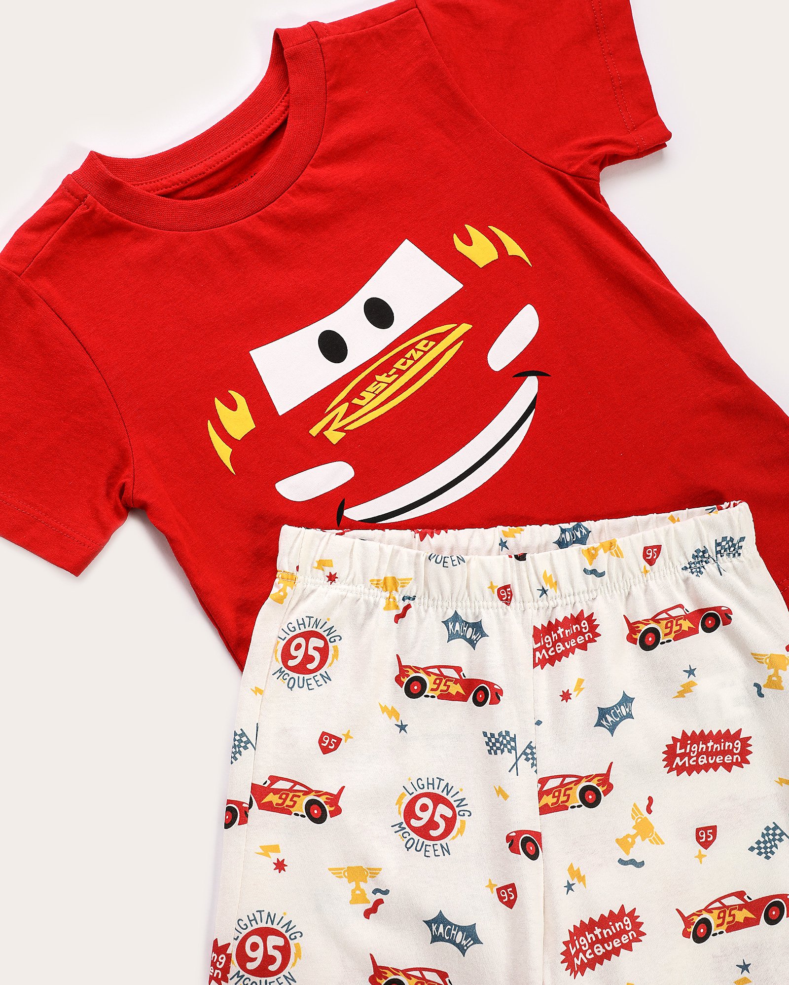 Pijama longo infantil Lightning Mcqueen 2-6A - multicor | Disney